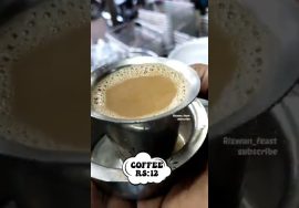 KVS ☕ Coffee review ? tamil | mayiladuthurai | Rizwan’s feast #shorts #food
