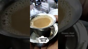 KVS ☕ Coffee review ? tamil | mayiladuthurai | Rizwan’s feast #shorts #food
