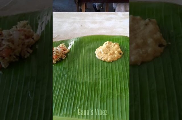 ?Old Mandabam Style Food | Gana’s Vibez⚡#mayiladuthurai #shorts #trending #food